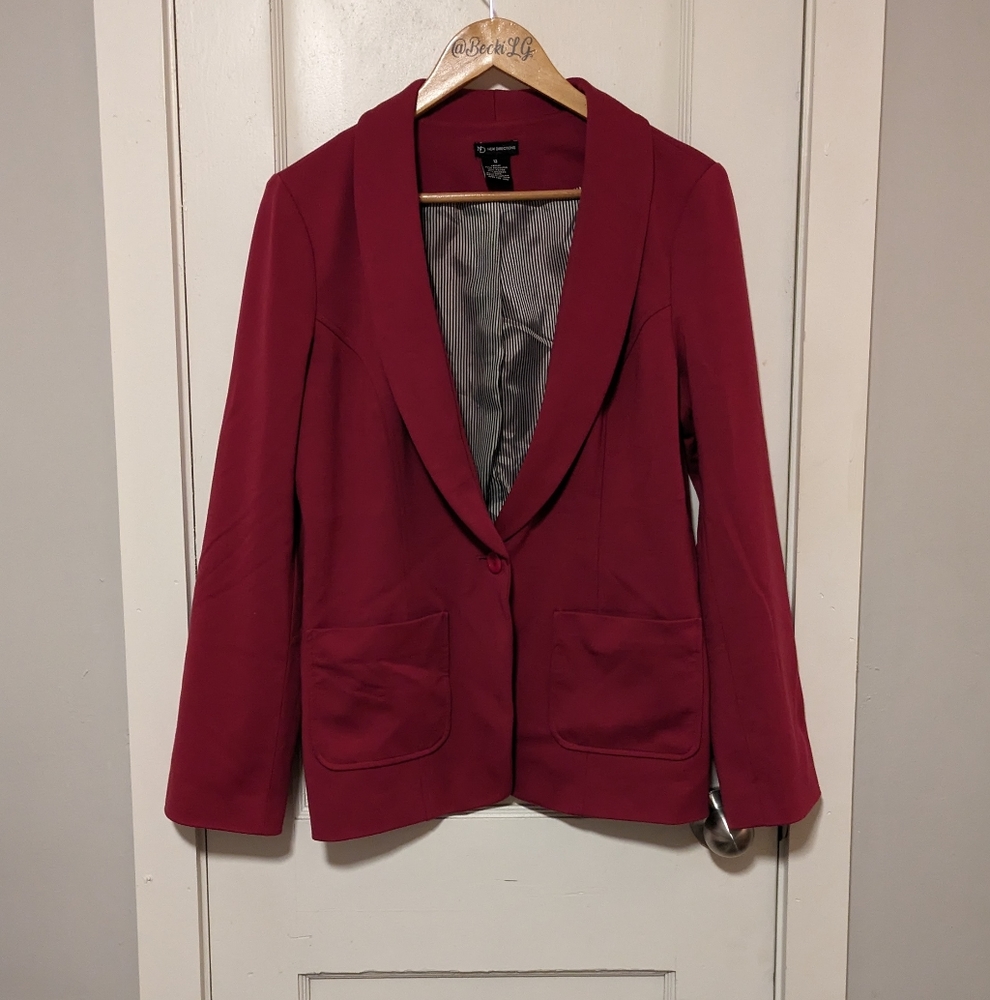 New Directions Pink Blazer size 12